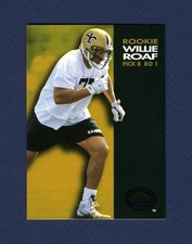 Willie Roaf Rookie Card (RC): 1993 Skybox Premium #171. rookie card picture
