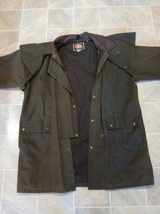 Randol Manteau de Pluie 3/4 Australien, Mixte, 965020, Marron, Taille