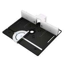 Metal Router Flip Board Aluminum Woodworking Insert Base Plate For Router Table