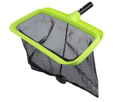 Sepetrel Swimming Pool Leaf Skimmer Net,Reinforced Frame Deep Rake Net