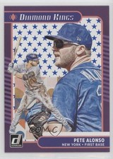 2021 Panini Donruss Diamond Kings Independence Day Pete Alonso #19 4z8