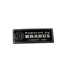 Decorative Aluminum Emblem Sticker for BRABUS Complete Spec