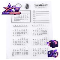Silikon Stempel Transparent FüR Scrapbooking Fotoalbum Dekoration Weihnachten