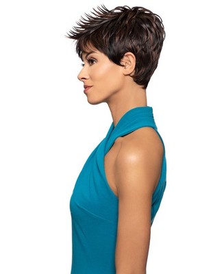 Foxy Silver KAYA Wig, Stylish and Natural-Looking Synthetic Wig