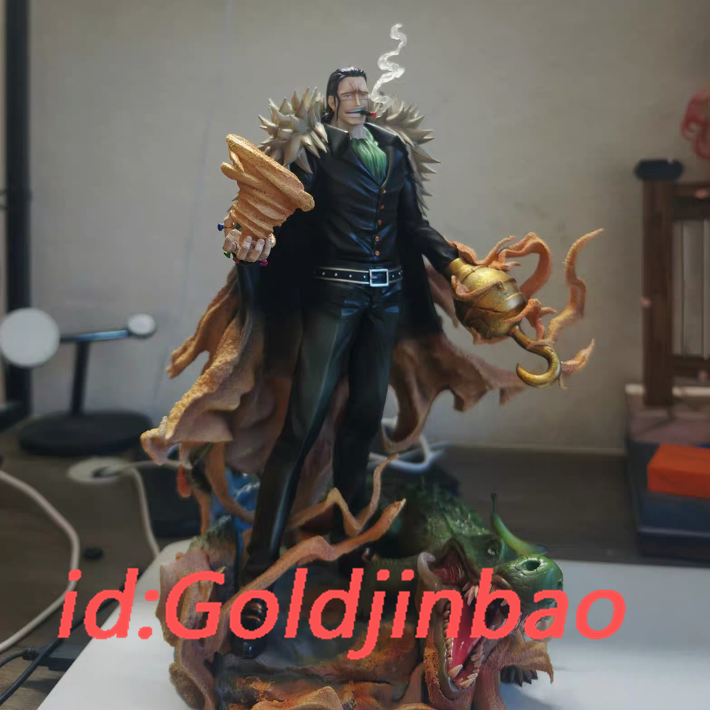 DX Studio One Piece Sir Crocodile Resin Statue Model H30cm Stand