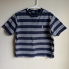 Polo Ralph Lauren Toddler 4T Blue Striped T-S...