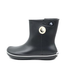 Crocs Damen 15769 Stiefel Schwarz Gummi Regenstiefel Gummistiefel EU 37-38