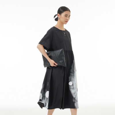 comfy beach dresses Women's Summer Dress Casual Loose One Shoulder Sleeveless Ruched sale: AUUK Mid Year FULL size:34 Step into effortless comfort