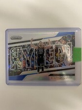 2018-19 Panini Prizm Get Hyped Stephen Curry Silver #2 Golden State Warriors