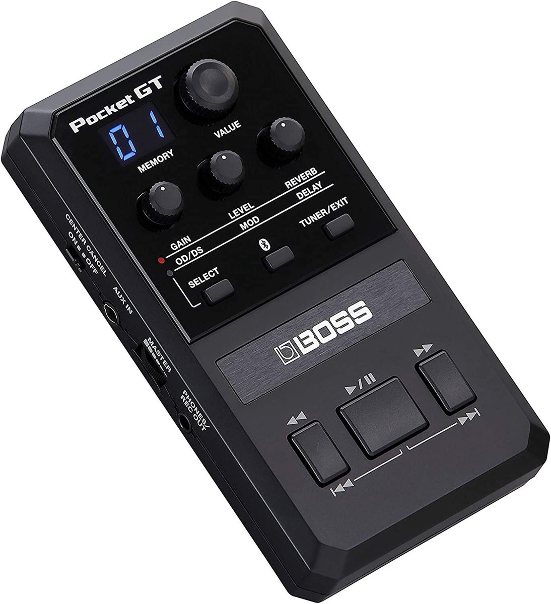 Pocket GT POCKET EFFECTS PROCESSOR（BOSS） Boss Pocket GT Guitar Effects Processor Black Brand New with BOX