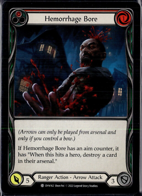 フレッシュ・アンド・ブラッド Hemorrhage Bore DYN162 Red Flesh and Blood TCG FAB TCG | eBay