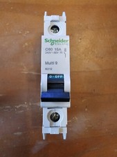 SCHNEIDER ELECTRIC 60112 C60 15A Multi 9 CIRCUIT BREAKER (KB)