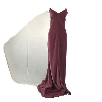 MaxMara NWT $1750 Size 8 Pink Velvet Gown Dress