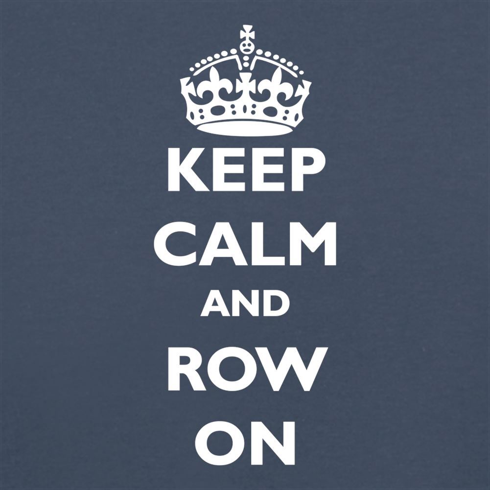 FILA Keep Calm And Row On T shirt donna barca a remi Love canoa