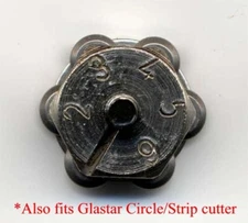 Silberschnitt Glass Circle Cutter Repl. Wheel & Glastar Circle/Strip BO 101.0