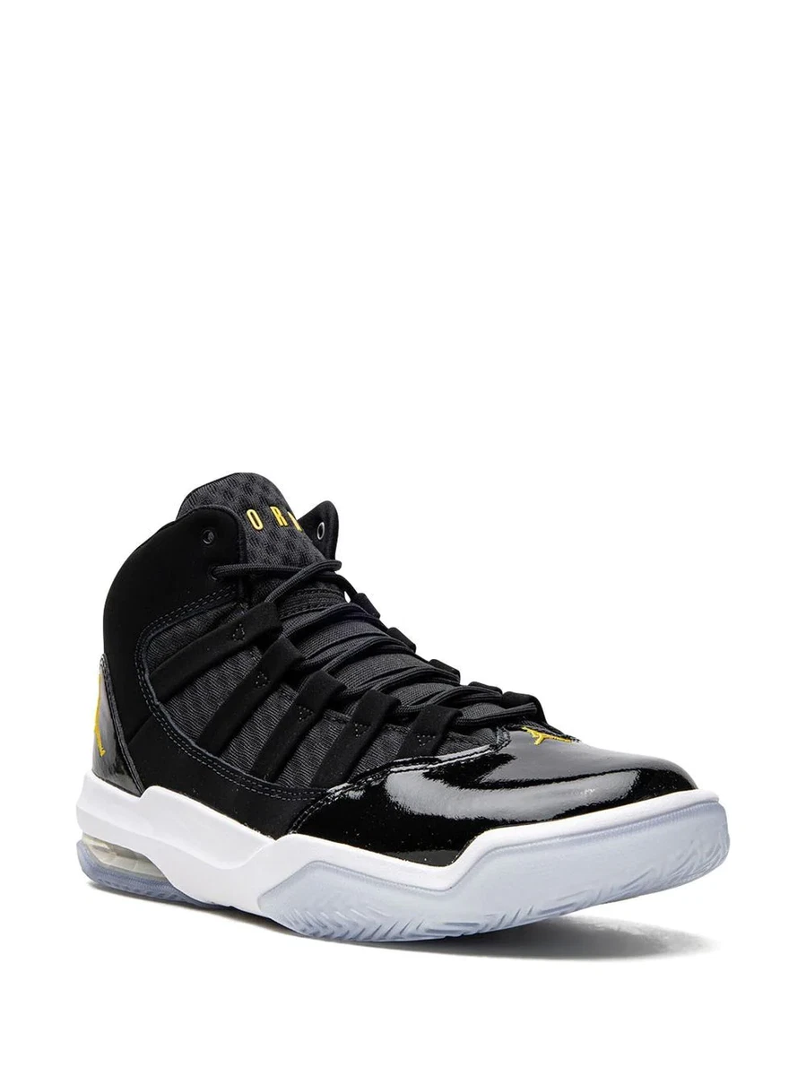 Size 12 Jordan Max Aura Black Gold