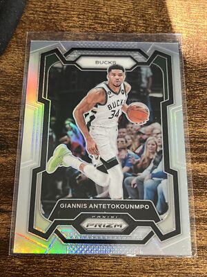 2023-24 Panini Prizm Giannis Antetokounmpo SILVER Prizm | eBay