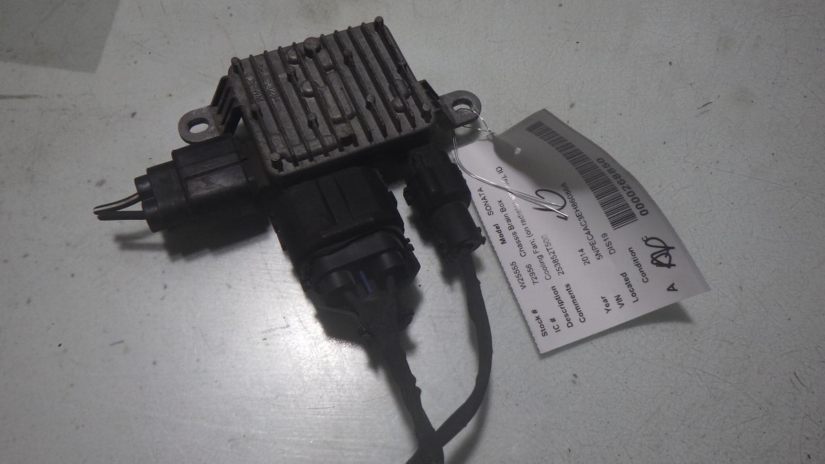 14 HYUNDAI SONATA Cooling Fan MODULE 253852T500 | eBay 