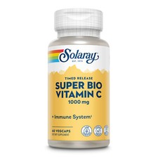 Solaray Super Bio Vitamin C 1000mg, Buffered, Time Release Capsules with