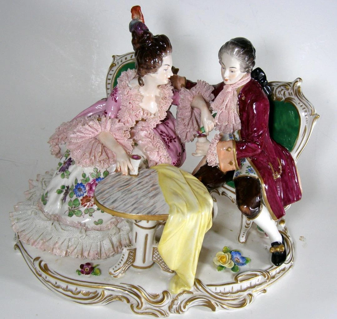 Volkstedt Antique Ceramic & Porcelain Figurines 1900-1940 for sale