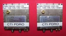 CTI PDRO Osc. 3.780GHz = 76.032GHz-432MHz/20 ref=108MHz,126,135,140MHz Po=15dBm.