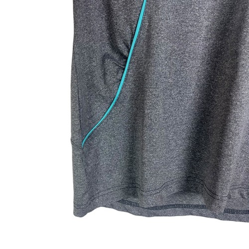 Sport Haley Women's Golf Shirt Long Sleeve Thumb Holes Size Medium Gray - Picture 3 of 11