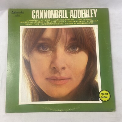Cannonball Adderley The Love Album Special Edition 98053 Vinyl Record LP 