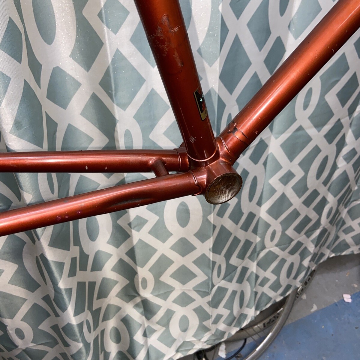 【送料無料】Vintage 4racks 90 / WH 1976 Schwinn Deluxe Racing P-13 Paramount Frame And Fork