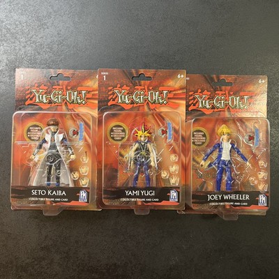 FULL SET Official Yu-Gi-Oh! Figure 3-Pack: YAMI YUGI, SETO KAIBA, JOEY WHEELER