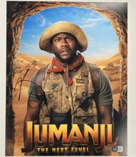 Kevin Hart signed Jumanji 11x14 photo autograph (A) ~ Beckett BAS