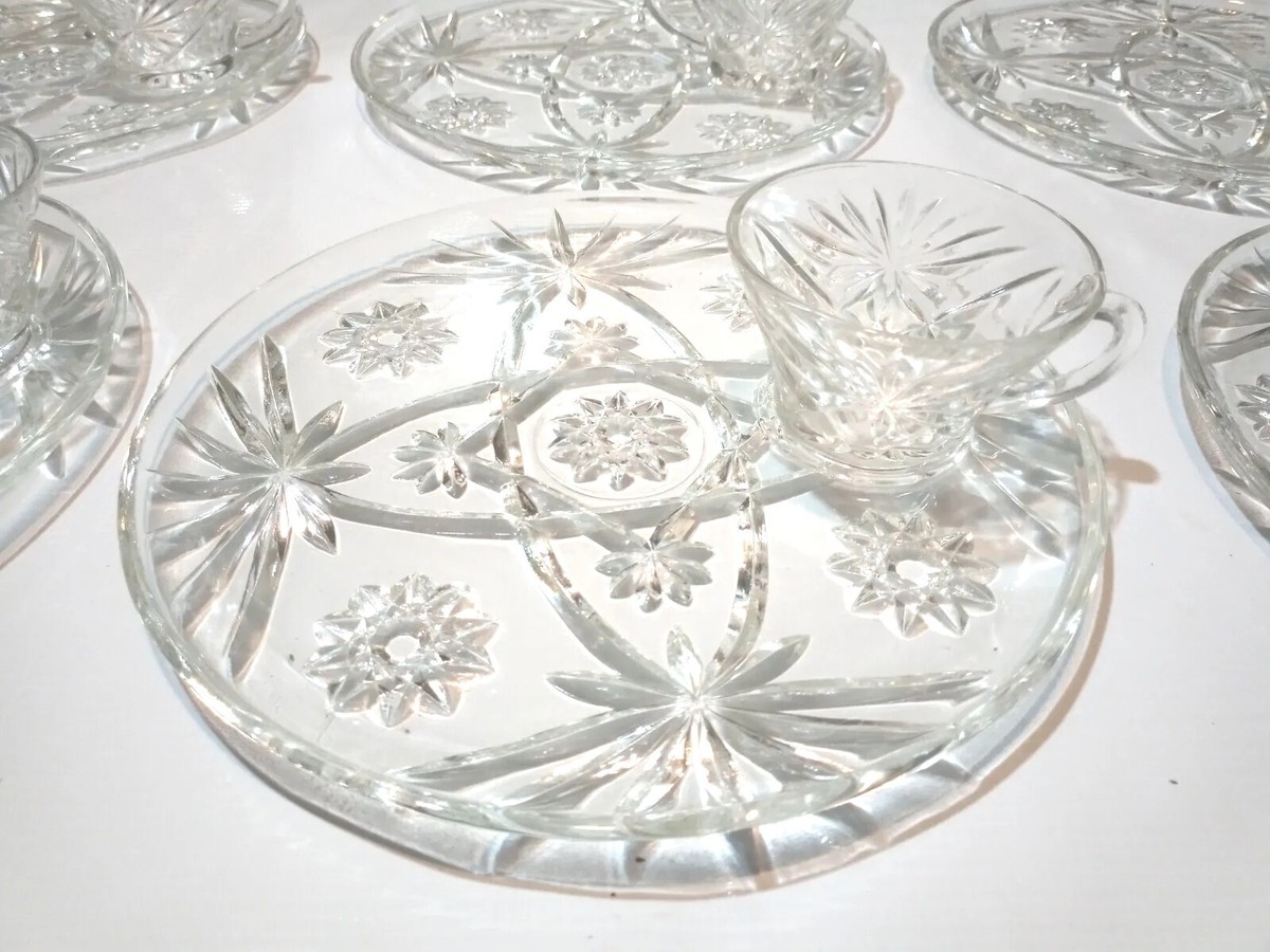 アンティーク雑貨 Anchor Hocking Early American Prescut Vintage Anchor Hocking Early American Prescut / Star of David