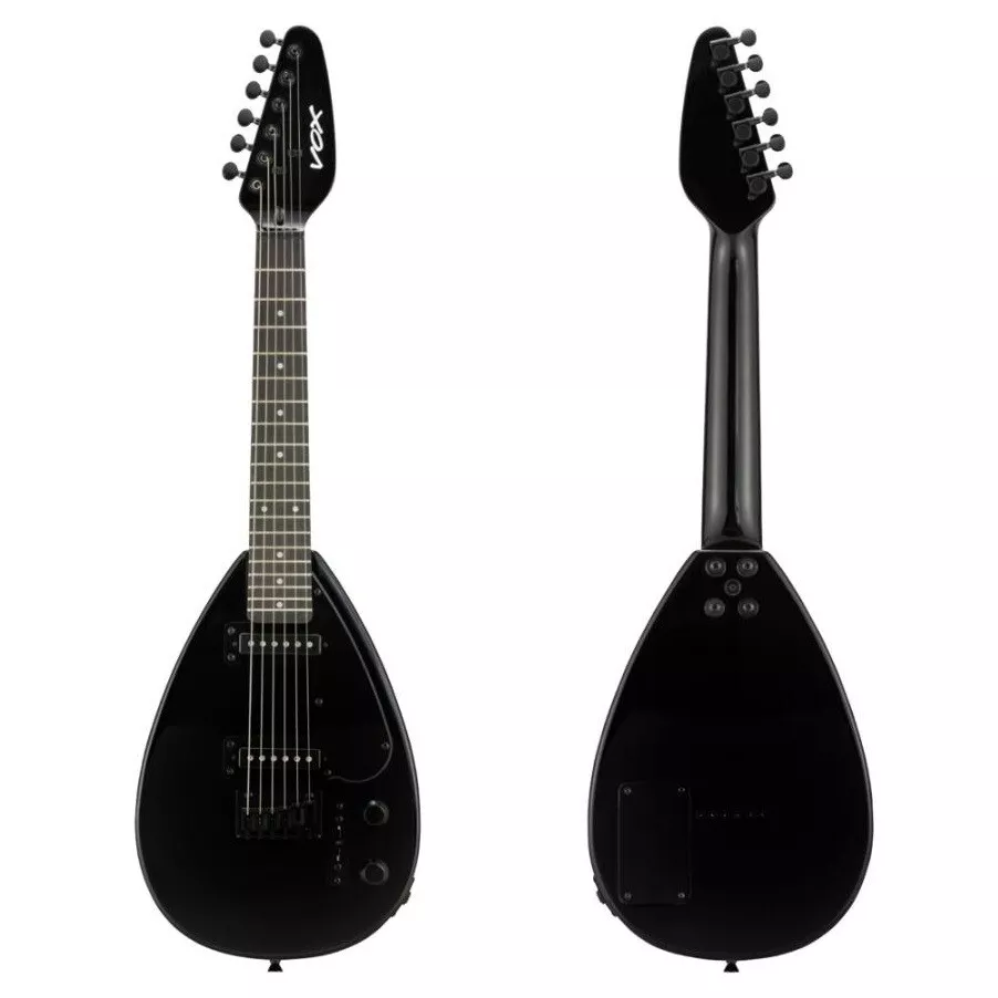 VOX MARK III Mini SLBK Solid Black Short Scale TearDrop Shape