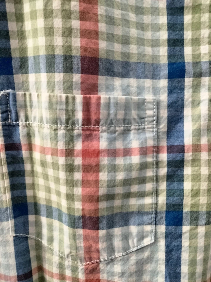 J Khaki Boys Long Sleeve Plaid Shirt Extra Large - Image 4 of 4