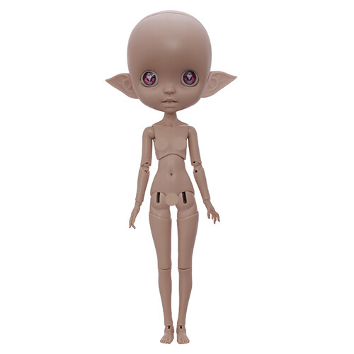 Elfenohren/Normale Ohren BJD Puppe 1/6 Mädchen Harzgelenke große Augen Perücke Kleidung SET Spielzeug - Bild 26 von 30