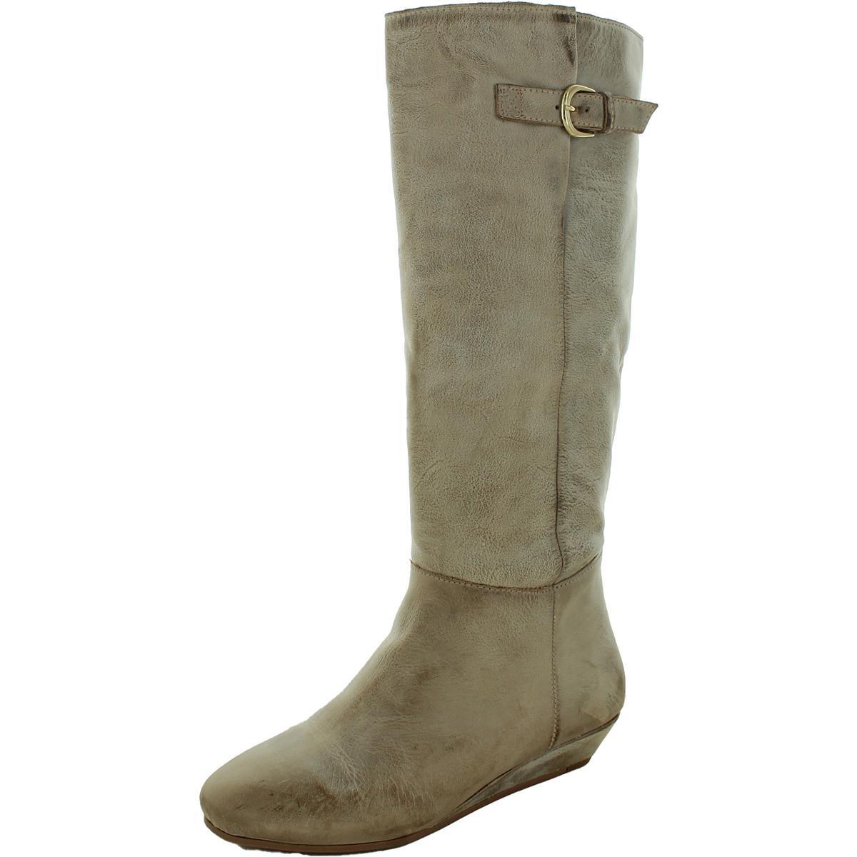 Женские ботинки на танкетке Intyce цвета слоновой кости Steven By Steve Madden 65 Medium BM 3232 4390₽