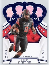 Zack Moss - 2020 Chronicles Draft Picks - Crown Royale #31 - Utah Utes