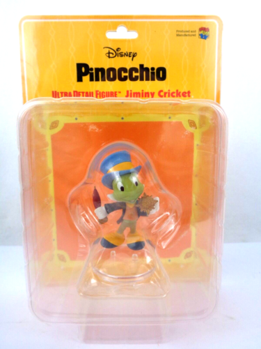 Medicom Disney Pinocchio Jiminy Cricket Ultra Detail Figure UDF Sealed Very Rare - Picture 1 of 2