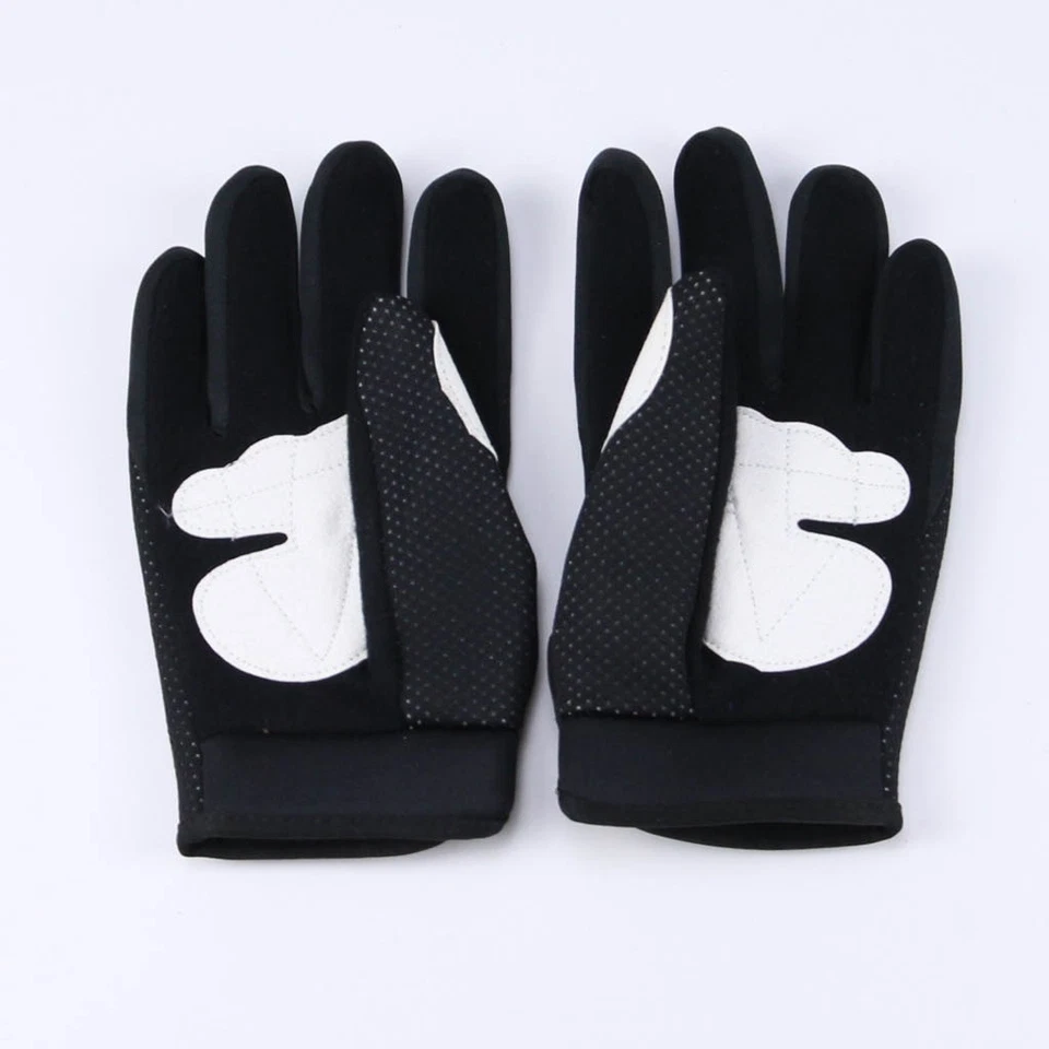 Черные Мальчик Девочка Детские Перчатки Мотокросс Гонки Мотоцикл Карт Велоспорт Велосипед S M L - Изображение 2 из 4