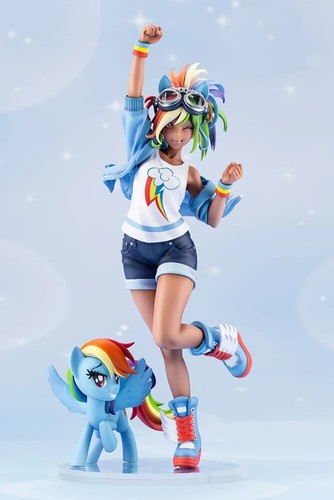 KOTOBUKIYA MY LITTLE PONY BISHOUJO RAINBOW DASH 1/7 scale from Japan - Picture 3 of 18