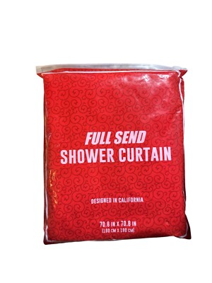 Full Send x Nelk Boys Shower Curtain New Never Opened *SHIPS USPS PRIORITY*