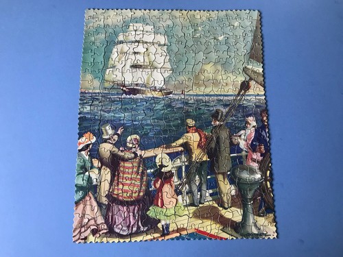 The Race for the Harbour, Jigsaw, Mammoth, década de 1930, más de 400 piezas, completo - Imagen 6 de 6