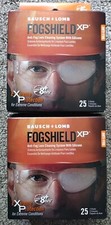 34 Sets - Bausch Lomb FogShield XP Anti-fog Pre-Moistened Lens Cleaning Wipes
