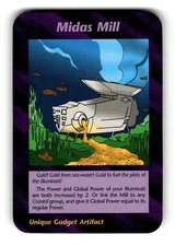 Midas Mill Card Unlimited INWO Illuminati New World Order Game
