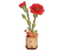 Rowood DIY Wooden Flower Bouquet 3D Wooden Pu...