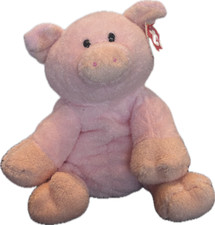 MWMT PIGGY the Pig TY Pluffie - New With Mint Tags