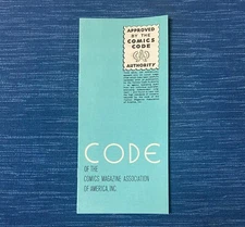 Comics Code Authority Pamphlet 1971 CMA Comic Book Magazine Association 15B