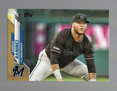  2020 Topps Series 2 Gold #528 Harold Ramirez 1722/2020 - Marlins