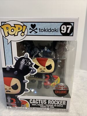 Funko Pop TOKIDOKI CACTUS ROCKER #97 TOY TOKYO EXCLUSIVE Vinyl
