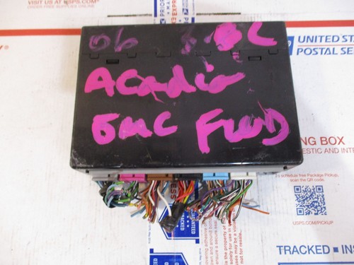✅ 2006 ACADIA BODY CONTROL MODULE BCU BCM OEM COMPUTER BOX TESTED 15921352 - Picture 10 of 14