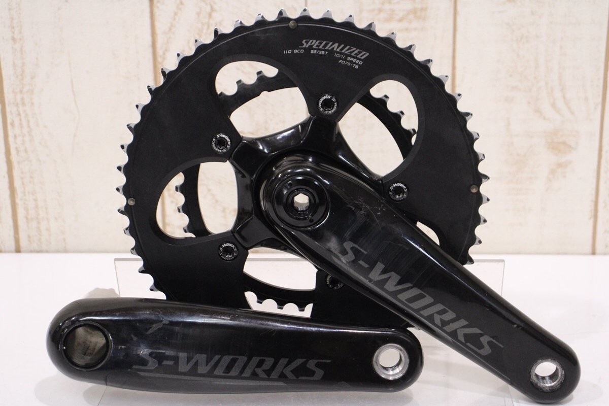 今ならほぼ即納! S-WORKS SPECIALIZED 170mm Carbon Meter Power 2x10/11s 52-36T セット
